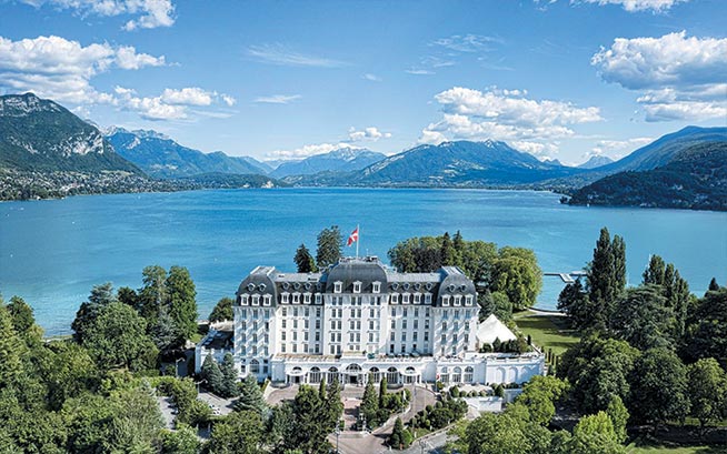 Chateau Hotel from above